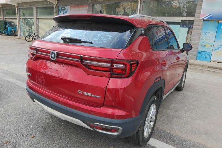 Used CHANGAN CS35PLUS 2019 1.6L Automatic Yue Lian Upgrade Edition Rear Right 45 Deg