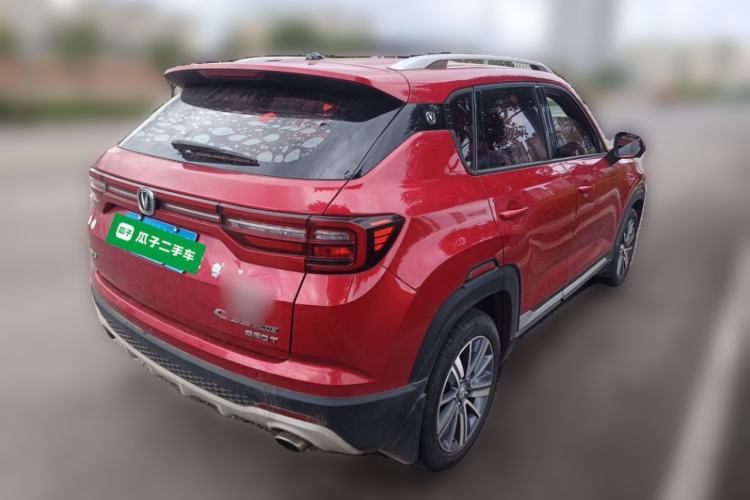Used CHANGAN CS35PLUS 2019 1.4T DCT Chuanlian Blue Whale Edition Rear Right 45 Deg
