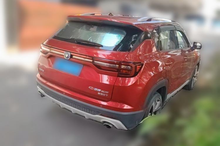 Used CHANGAN CS35PLUS 2019 1.4T DCT CoolLink Blue Whale Edition Rear Right 45 Deg
