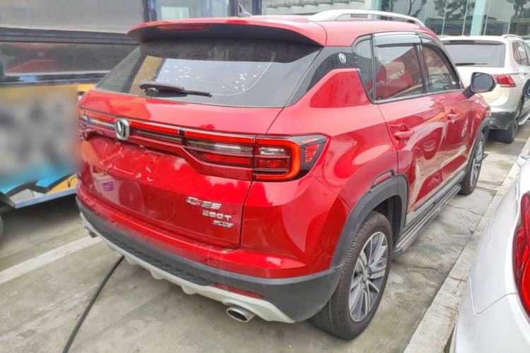Used CHANGAN CS35PLUS 2019 1.4T DCT Chuanlian Blue Whale Edition Rear Right 45 Deg