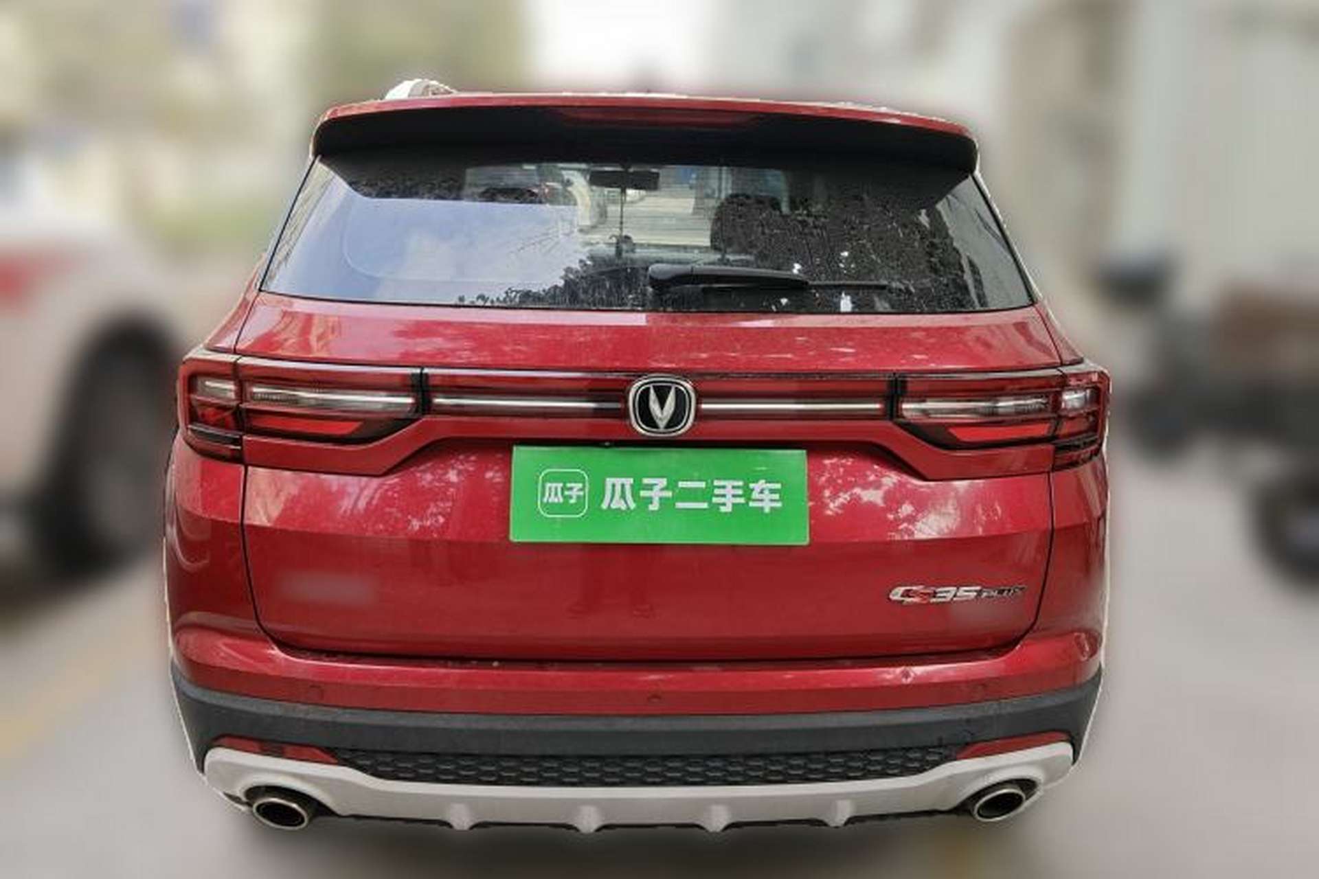 Used CHANGAN CS35PLUS 2019 1.4T DCT CoolLink Blue Whale Edition Rear