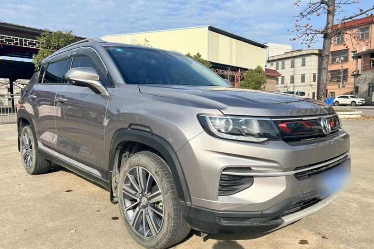 Used CHANGAN CS35PLUS 2019 1.4T DCT Chuanlian Blue Whale Edition Exterior 2