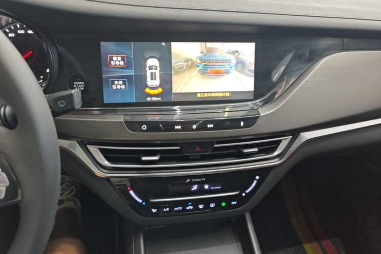Used CHANGAN CS35PLUS 2019 1.4T DCT CoolLink Blue Whale Edition Audio And AC Panel