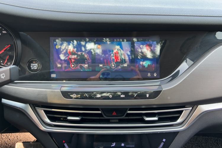 Used CHANGAN CS35PLUS 2019 1.4T DCT Chuanlian Blue Whale Edition Audio And AC Panel
