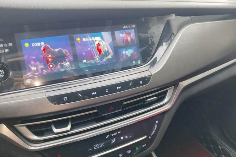 Used CHANGAN CS35PLUS 2019 1.4T DCT CoolLink Blue Whale Edition Audio And AC Panel