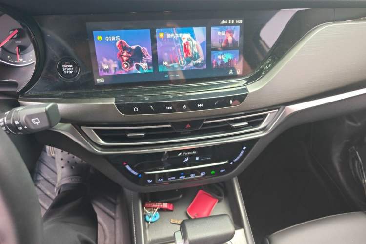 Used CHANGAN CS35PLUS 2019 1.4T DCT CoolLink Blue Whale Edition Audio And AC Panel