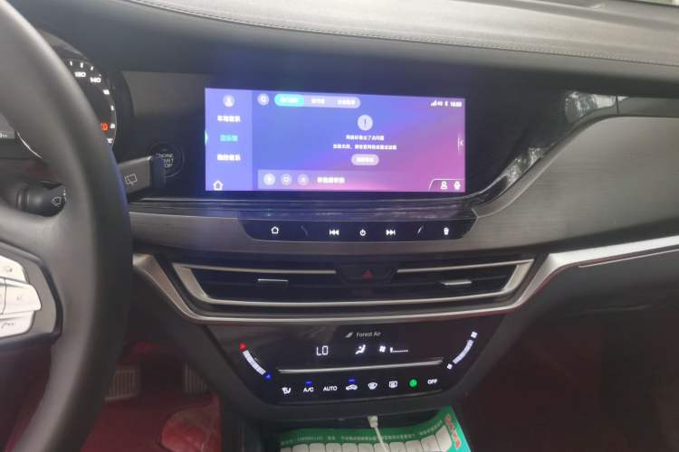 Used CHANGAN CS35PLUS 2019 1.4T DCT CoolLink Blue Whale Edition Audio And AC Panel