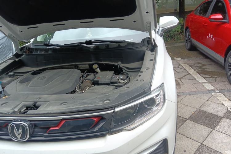 Used CHANGAN CS35PLUS 2019 1.4T DCT New Sharp Blue Whale Edition Engine Bay Left