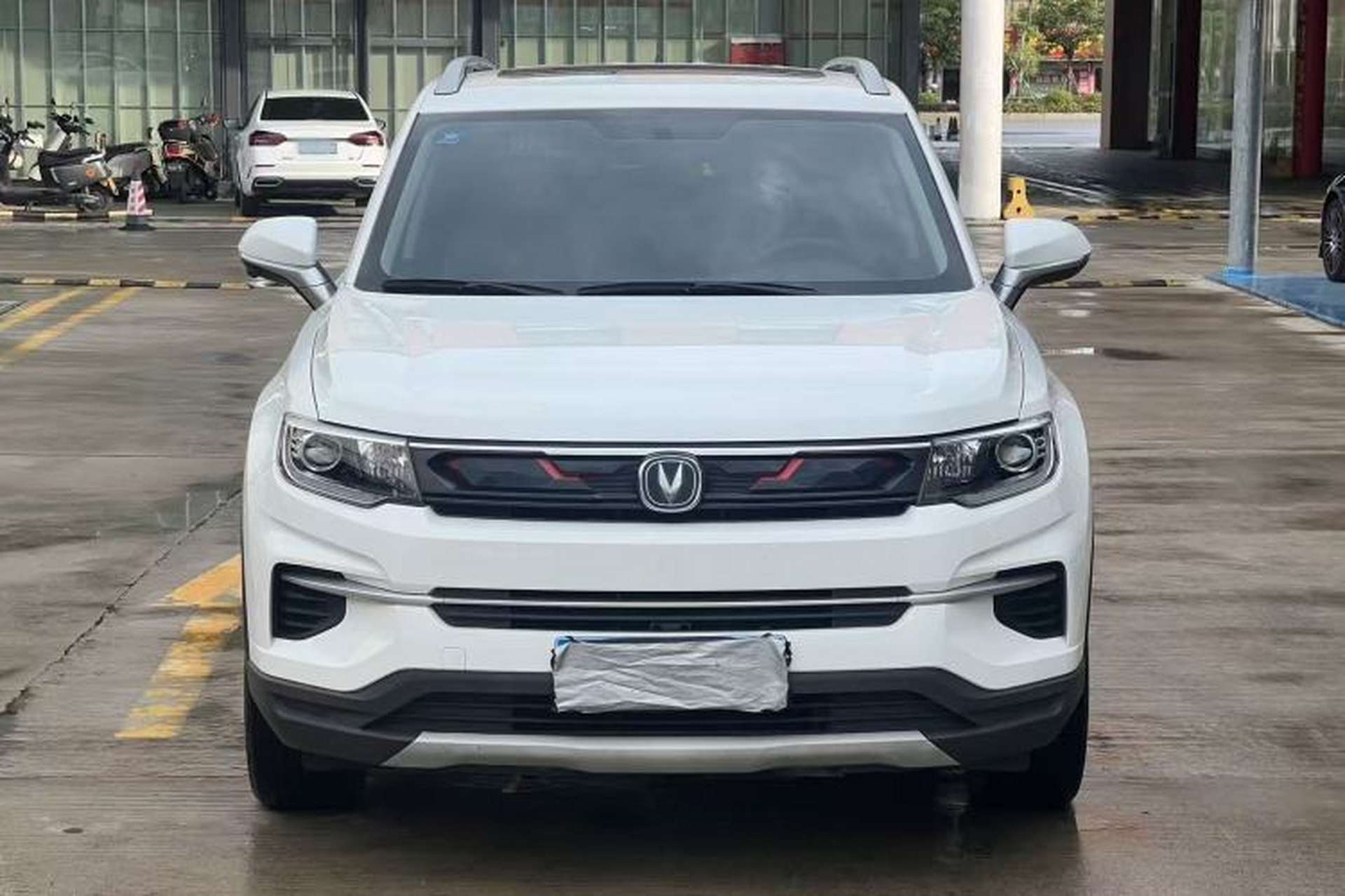 Used CHANGAN CS35PLUS 2019 1.4T DCT New Sharp Blue Whale Edition Exterior 1