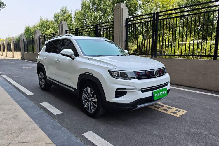 Used CHANGAN CS35PLUS 2019 1.4T DCT Chuanlian Blue Whale Edition Exterior 2