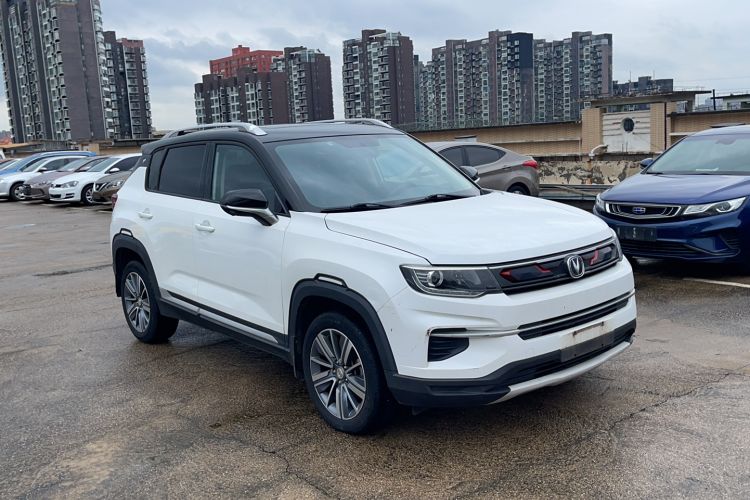 Used CHANGAN CS35PLUS 2019 1.4T DCT Chuanlian Blue Whale Edition Exterior 3