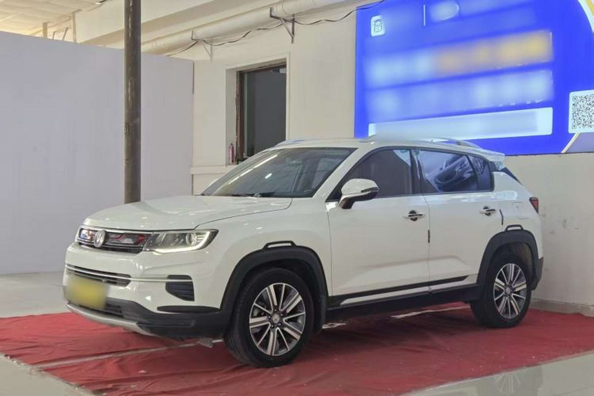 Used CHANGAN CS35PLUS 2019 1.4T DCT Chuanlian Blue Whale Edition Front Left 45 Deg