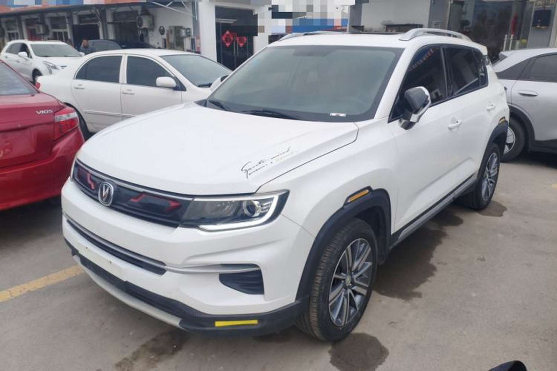 Used CHANGAN CS35PLUS 2019 1.4T DCT Chuanlian Blue Whale Edition Front Left 45 Deg