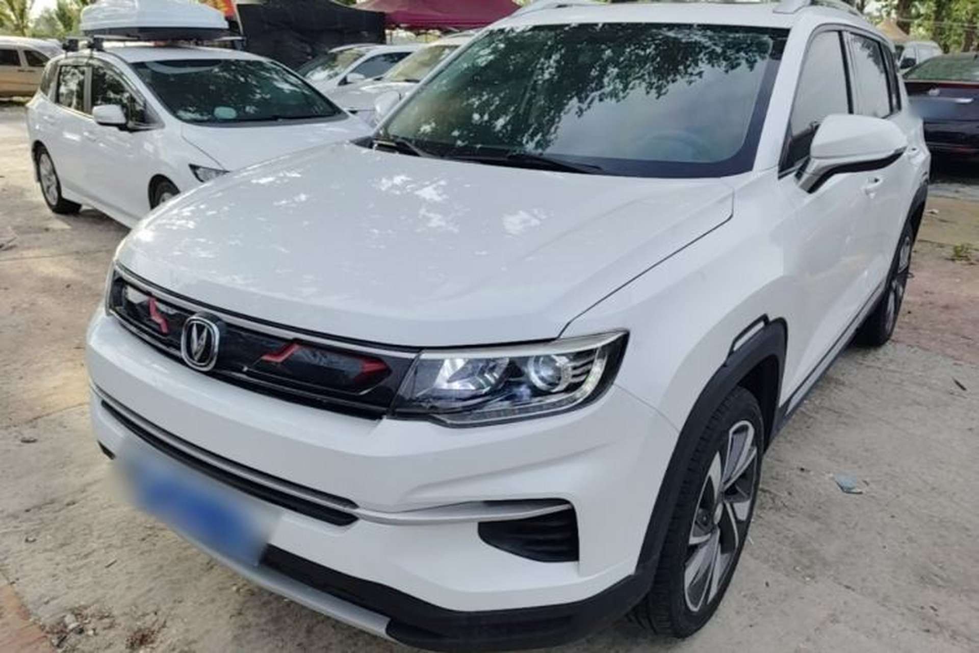Used CHANGAN CS35PLUS 2019 1.4T DCT CoolLink Blue Whale Edition Front Left 45 Deg