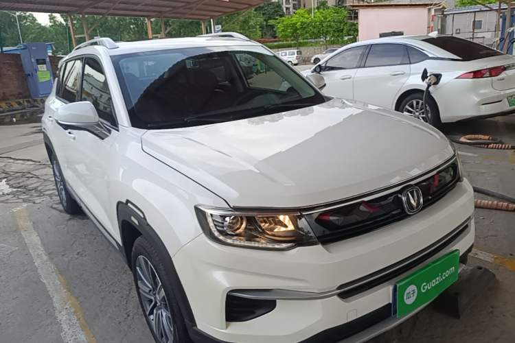 Used CHANGAN CS35PLUS 2019 1.4T DCT Chuanlian Blue Whale Edition Front Right 45 Deg