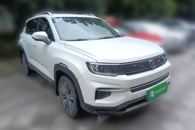 Used CHANGAN CS35PLUS 2019 1.4T DCT New Sharp Blue Whale Edition Front Right 45 Deg