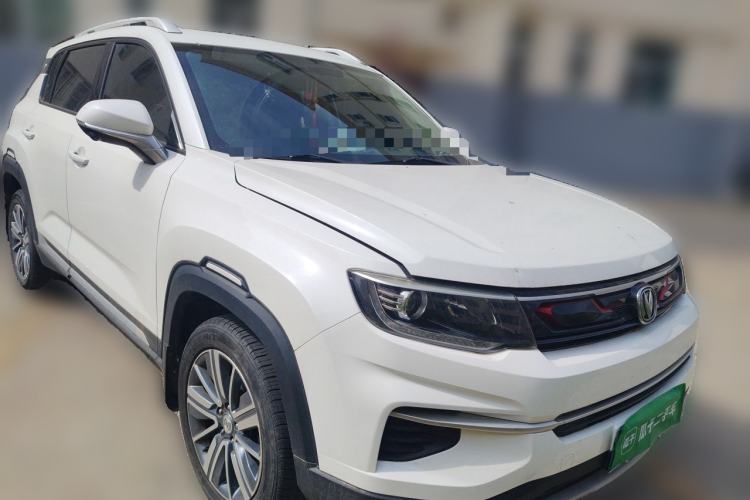 Used CHANGAN CS35PLUS 2019 1.4T DCT Chuanlian Blue Whale Edition Front Right 45 Deg