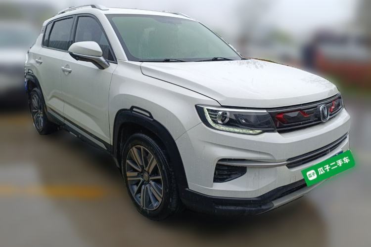 Used CHANGAN CS35PLUS 2019 1.4T DCT Chuanlian Blue Whale Edition Front Right 45 Deg