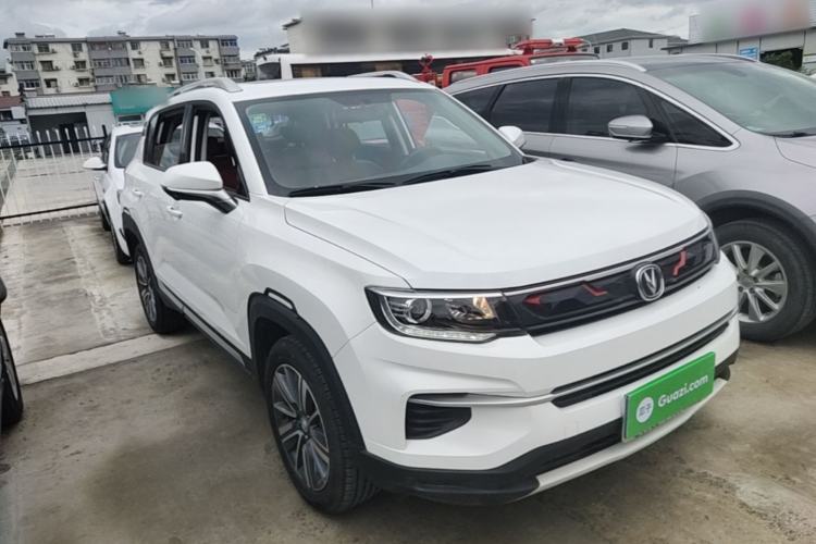 Used CHANGAN CS35PLUS 2019 1.4T DCT Chuanlian Blue Whale Edition Front Right 45 Deg