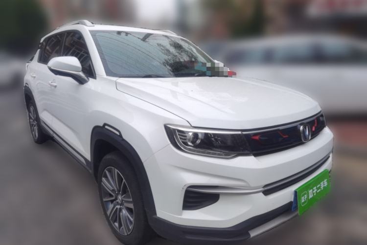 Used CHANGAN CS35PLUS 2019 1.4T DCT Chuanlian Blue Whale Edition Front Right 45 Deg
