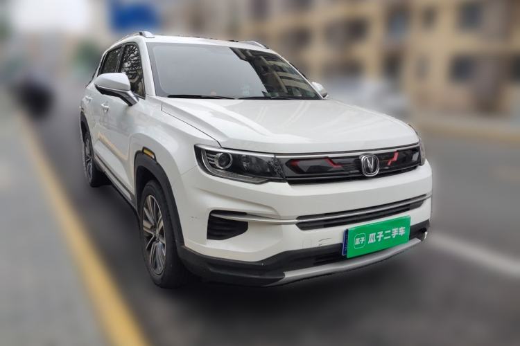 Used CHANGAN CS35PLUS 2019 1.4T DCT Chuanlian Blue Whale Edition Front Right 45 Deg