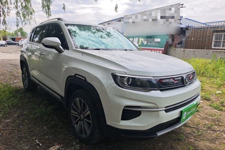 Used CHANGAN CS35PLUS 2019 1.4T DCT Chuanlian Blue Whale Edition Front Right 45 Deg