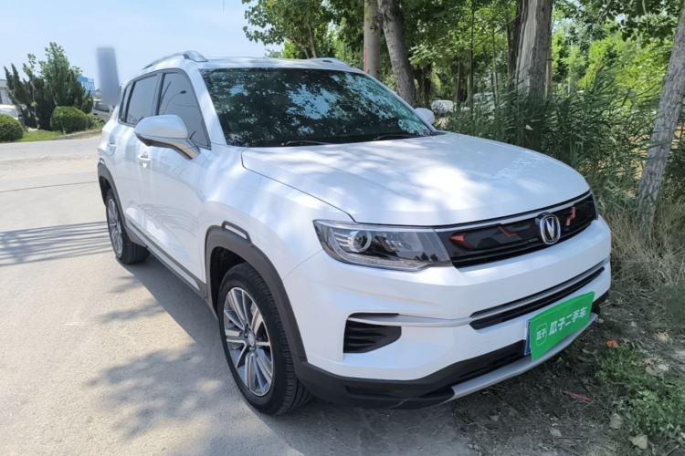 Used CHANGAN CS35PLUS 2019 1.4T DCT Chuanlian Blue Whale Edition Front Right 45 Deg