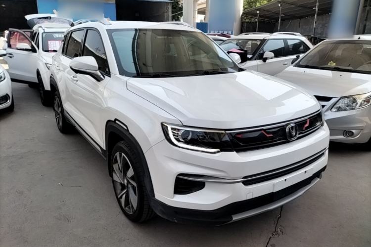 Used CHANGAN CS35PLUS 2019 1.4T DCT CoolLink Blue Whale Edition Front Right 45 Deg