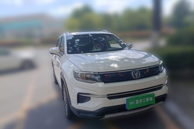 Used CHANGAN CS35PLUS 2019 1.4T DCT Chuanlian Blue Whale Edition Front Right 45 Deg