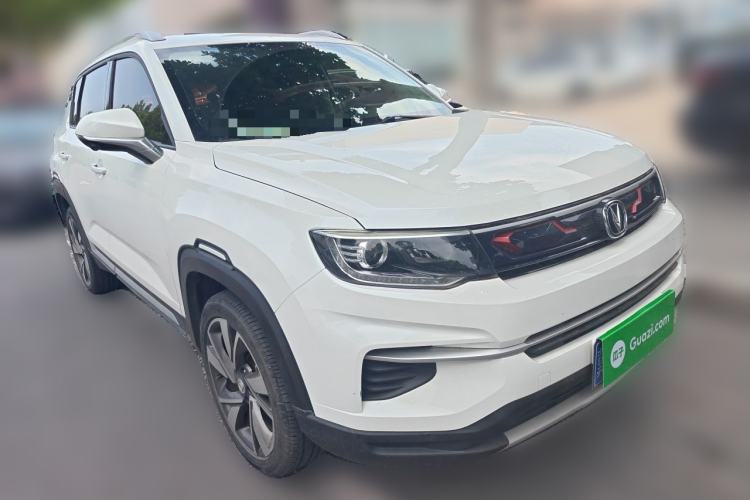 Used CHANGAN CS35PLUS 2019 1.4T DCT CoolLink Blue Whale Edition Front Right 45 Deg