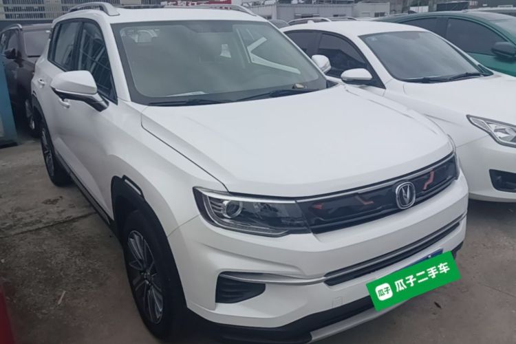 Used CHANGAN CS35PLUS 2019 1.4T DCT Chuanlian Blue Whale Edition Front Right 45 Deg