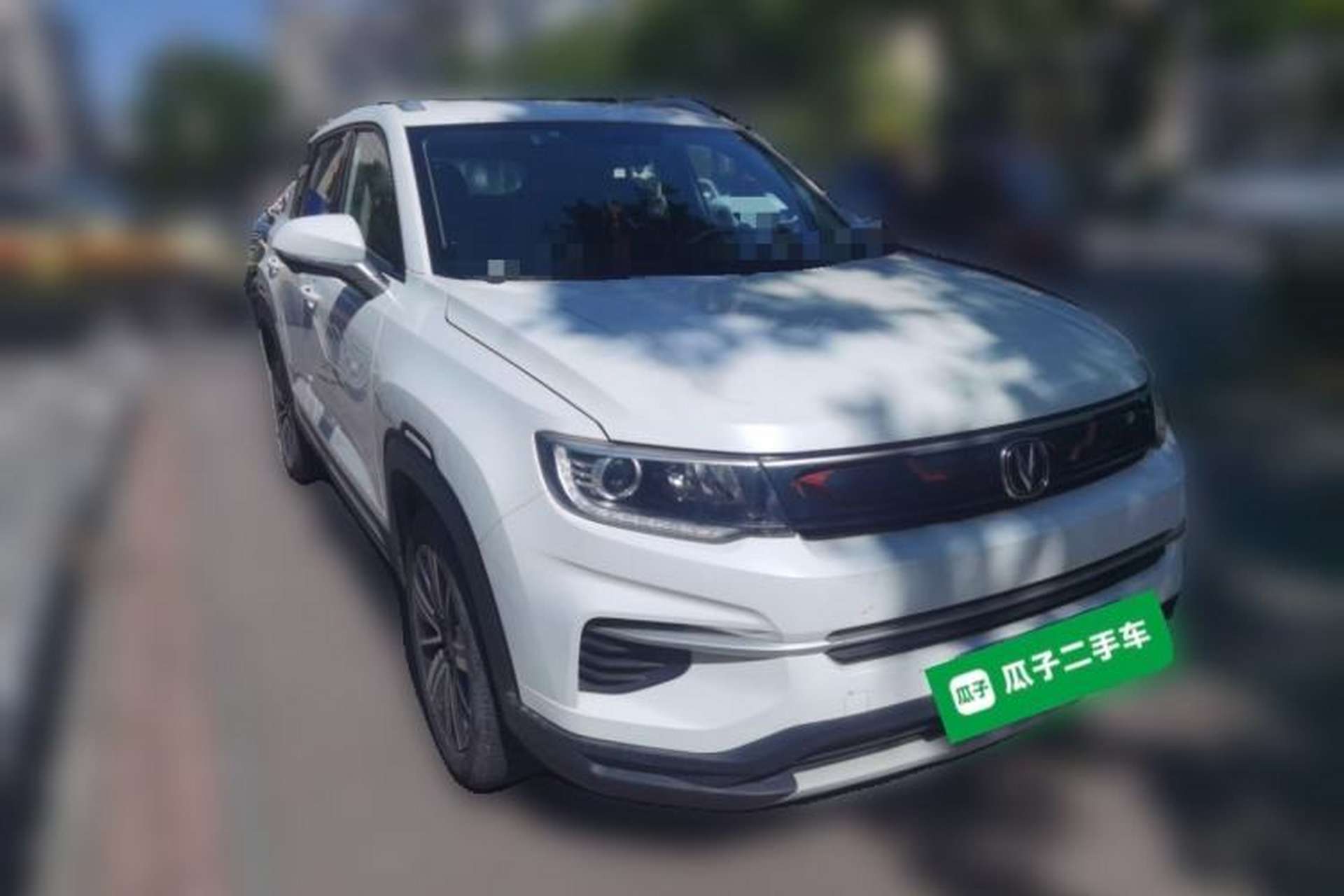 Used CHANGAN CS35PLUS 2019 1.4T DCT Chuanlian Blue Whale Edition Front Right 45 Deg