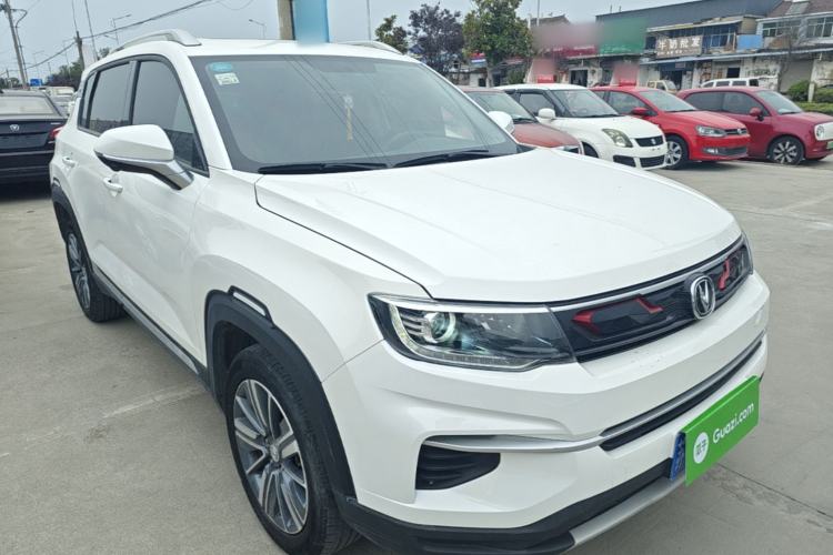 Used CHANGAN CS35PLUS 2019 1.4T DCT Chuanlian Blue Whale Edition Front Right 45 Deg