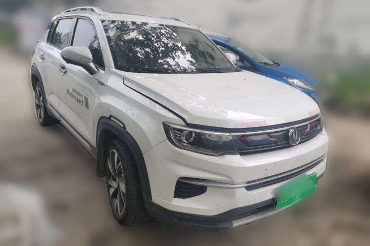 Used CHANGAN CS35PLUS 2019 1.4T DCT CoolLink Blue Whale Edition Front Right 45 Deg