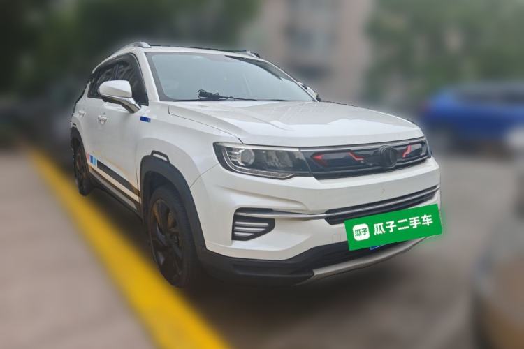 Used CHANGAN CS35PLUS 2019 1.4T DCT CoolLink Blue Whale Edition Front Right 45 Deg