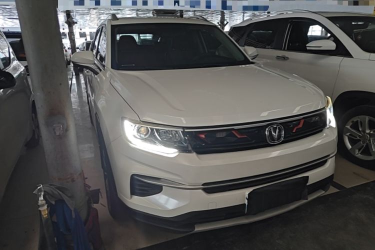 Used CHANGAN CS35PLUS 2019 1.4T DCT Chuanlian Blue Whale Edition Front Right 45 Deg