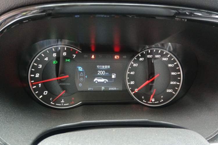 Used CHANGAN CS35PLUS 2019 1.4T DCT New Sharp Blue Whale Edition Instrument Cluster