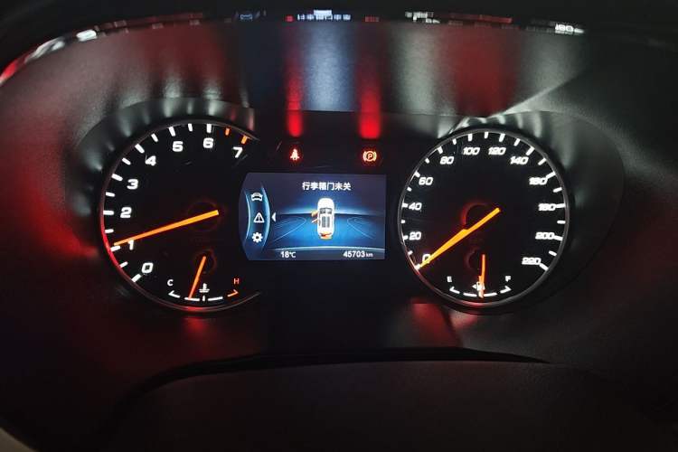 Used CHANGAN CS35PLUS 2019 1.6L Manual E-Link Upgrade Edition Instrument Cluster
