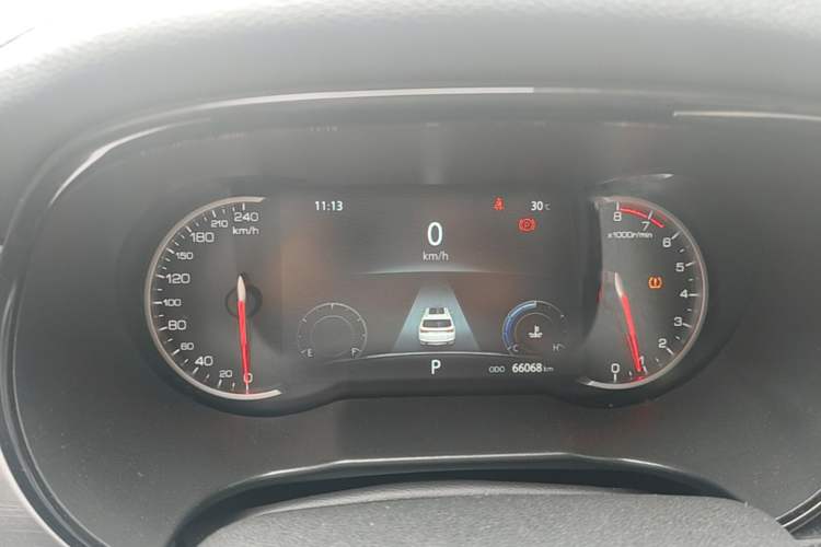 Used CHANGAN CS35PLUS 2019 1.6L Automatic Smart Connectivity Model Instrument Cluster