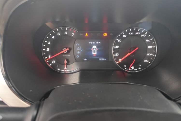 Used CHANGAN CS35PLUS 2019 1.6L Manual Chuanlian Edition Odometer Close Up