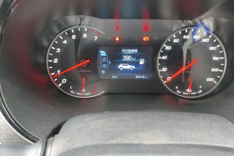 Used CHANGAN CS35PLUS 2019 1.6L Manual Chuanlian Edition Odometer Close Up