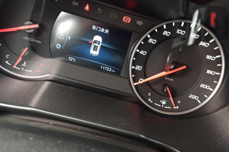 Used CHANGAN CS35PLUS 2019 1.6L Manual E-Link Upgrade Edition Odometer Close Up