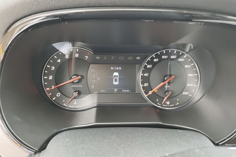 Used CHANGAN CS35PLUS 2019 1.4T DCT Chuanlian Blue Whale Edition Odometer Close Up