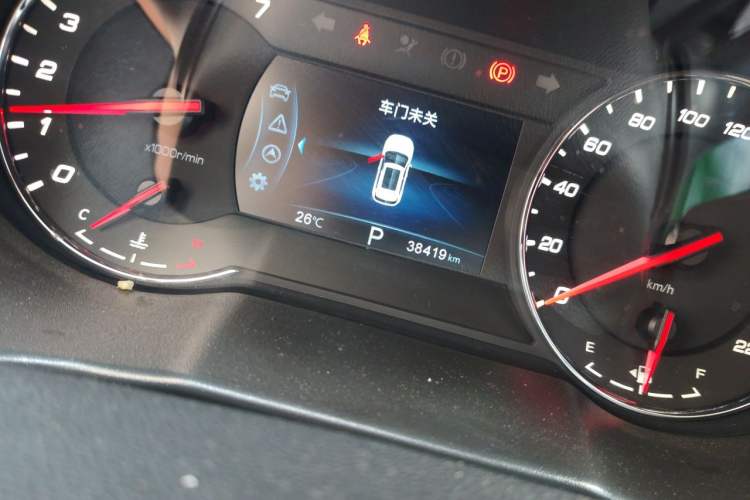 Used CHANGAN CS35PLUS 2019 1.4T DCT Chuanlian Blue Whale Edition Odometer Close Up