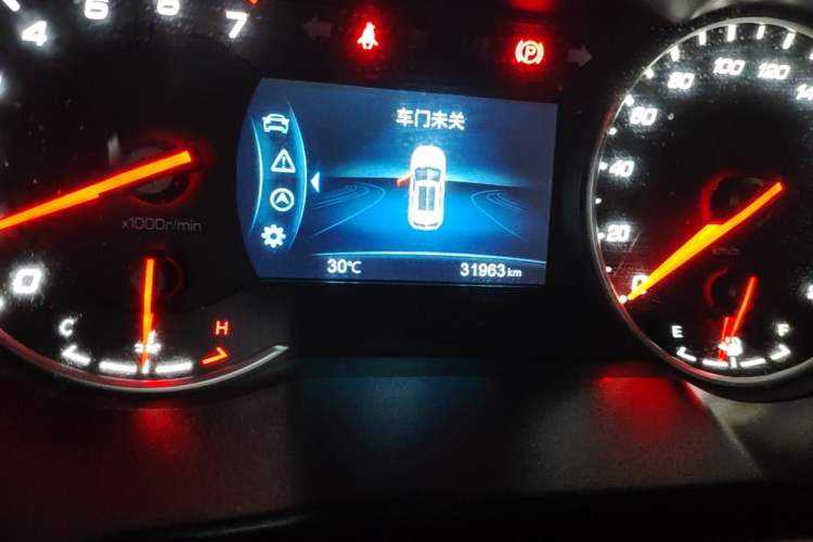 Used CHANGAN CS35PLUS 2019 1.6L Manual Chuanlian Edition Odometer Close Up