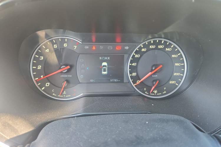 Used CHANGAN CS35PLUS 2019 1.6L Manual Chuanlian Edition Odometer Close Up