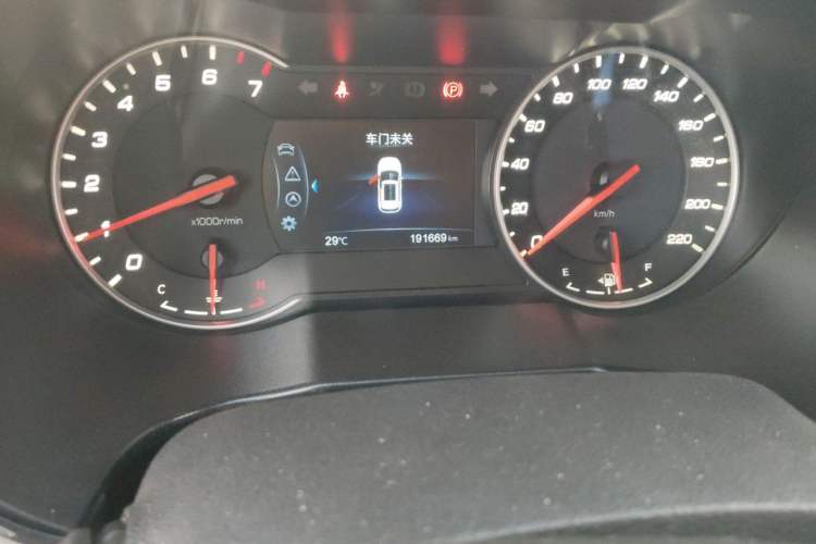 Used CHANGAN CS35PLUS 2019 1.6L Manual Chuanlian Edition Odometer Close Up