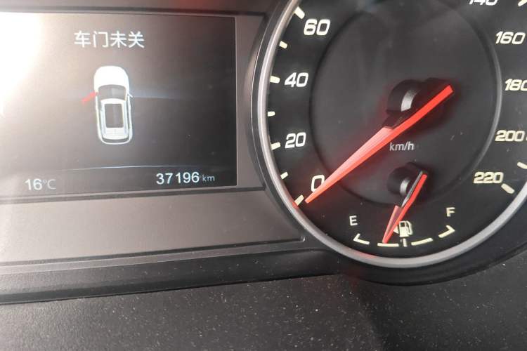 Used CHANGAN CS35PLUS 2019 1.6L Manual Chuanlian Edition Odometer Close Up