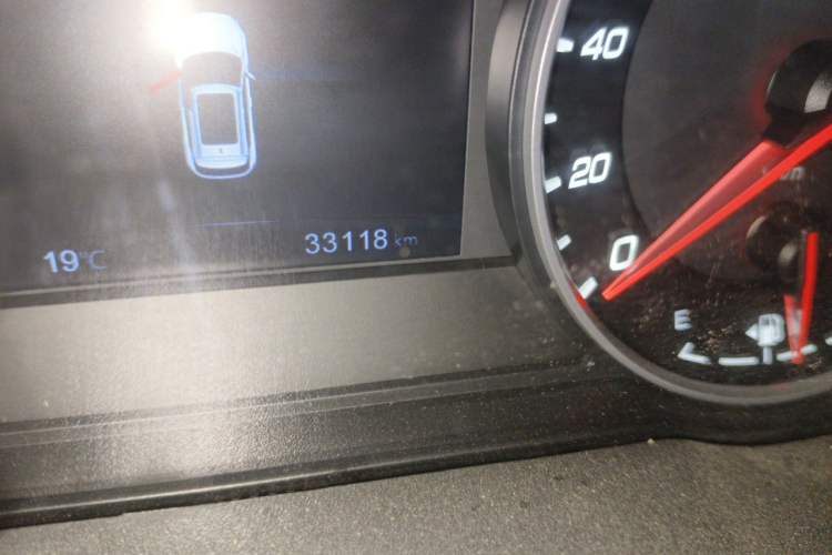Used CHANGAN CS35PLUS 2019 1.6L Manual Chuanlian Edition Odometer Close Up