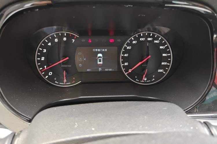 Used CHANGAN CS35PLUS 2019 1.6L Automatic Yue Lian Upgrade Edition Odometer Close Up